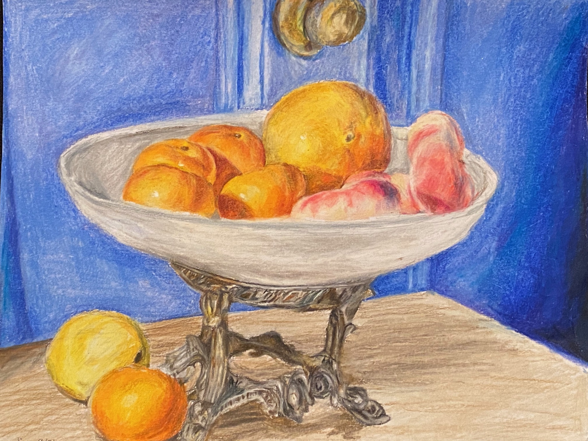 View Image Details Still Life in colored pencil by Caroline